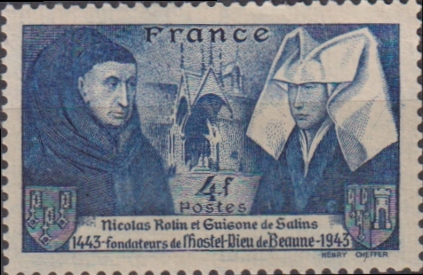 Nicolas Rolin et Guigone de Salins