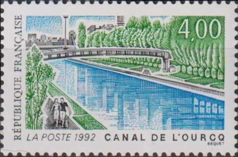 Le canal de l'ourcq